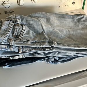 28 waist 30 length jeans like new. American Eagle, Aeropostale, etc. $40 for all